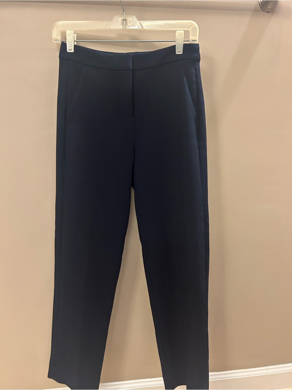 J Crew Navy Straight-Leg Pants